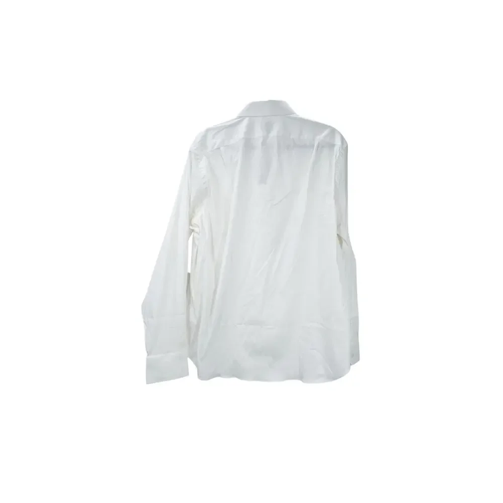J. Crew Bowery Performance Stretch Dress Shirt Spread Collar White Size L NWT